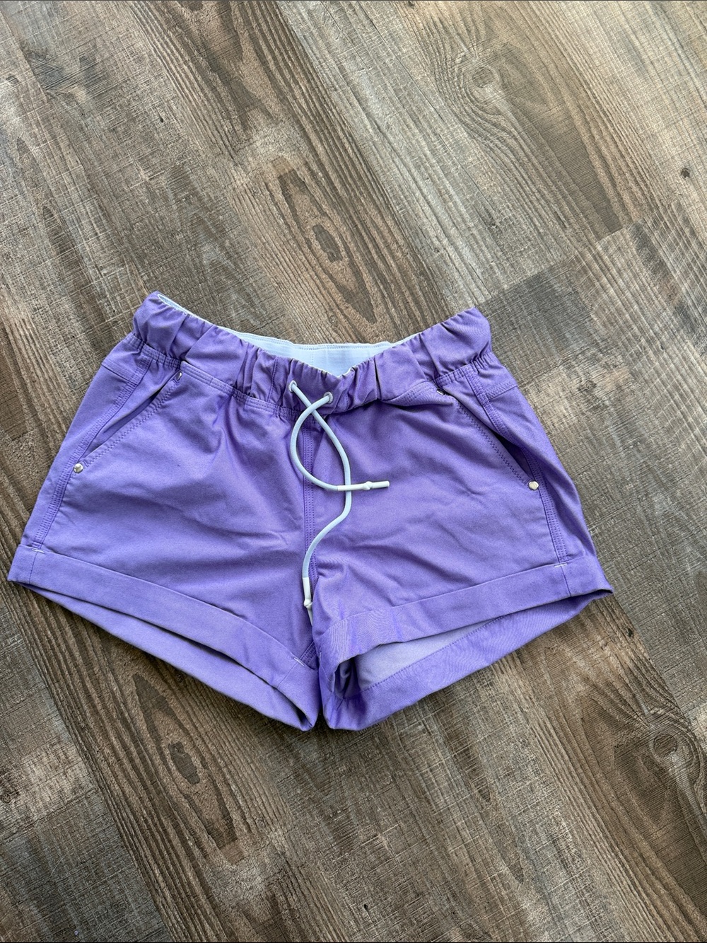 Lululemon Purple Women's Drawstring Lounge Shorts
